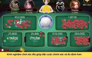 Kinh nghiệm chơi xóc đĩa giúp đặt cược chính xác và ổn định hơn